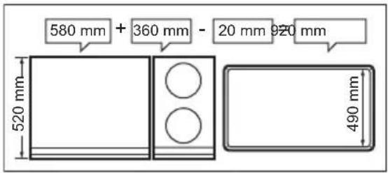 AEG-ELECTROLUX HC451220EB - Installation de plusieurs appareils - 1