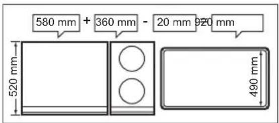 AEG-ELECTROLUX HC451220EB - Montage von mehr als einem Gerät - 1