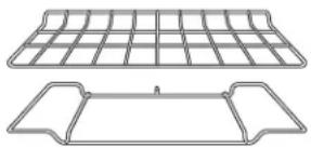 DANBY DR240WGLPC - REPISAS DEL HORNO Y ESTANTE PARA ASAR - 1