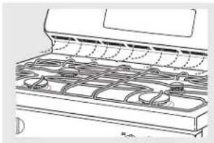 DANBY DR240WGLPC - Oven Air Vents - 1