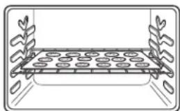 DANBY DR240WGLPC - POSITIONNEMENT DE L'USTENSILE DE CUISSON - 1