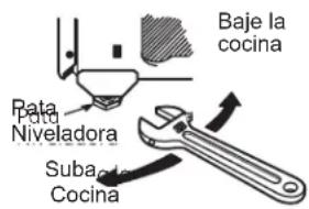 DANBY DR240WGLPC - NIVELACIÓN DE LA COCINA - 1