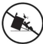 DANBY DR240WGLPC - WARNING - 2