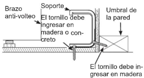 DANBY DR240WGLPC - Instalación de PISO - 1