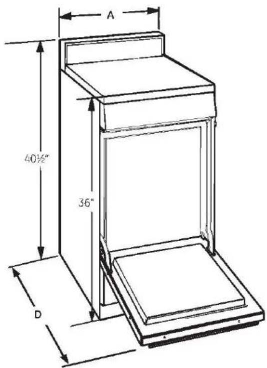 DANBY DR240WGLPC - DIMENSIONES Y ESPACIOS - 2