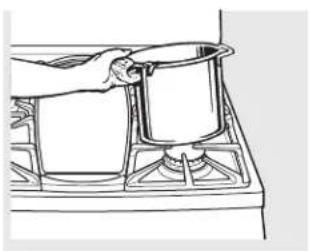 DANBY DR240WGLPC - SUPERFICIE DE LA PARTE SUPERIOR de la COCINA - 1