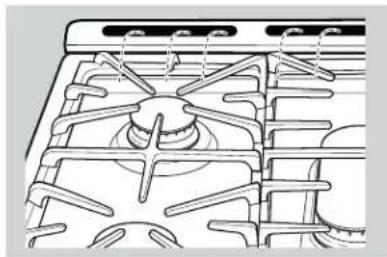 DANBY DR240WGLPC - Oven Air Vents - 2