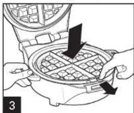 HAMILTON BEACH Breakfast Master 26046 - How to Change Grids - 6
