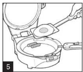 HAMILTON BEACH Breakfast Master 26046 - WARNING Burn Hazard - 5