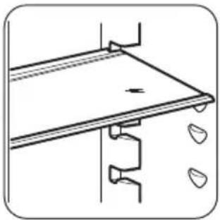 ZANKER KBA23022SK - Movable shelves - 1