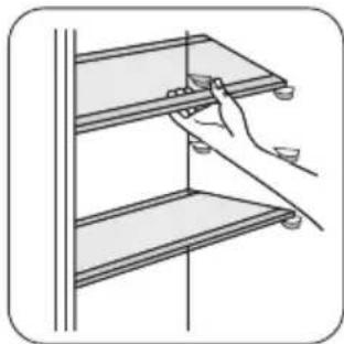 ZANKER KBA15001SB - Movable shelves - 1