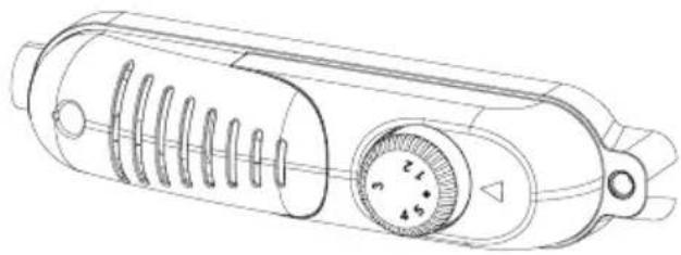 Pelgrim KK2122K - Setting the thermostat - 1