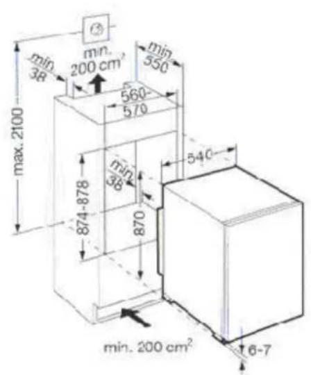 PKM KS 120.4 - Réfrigérateur à encastrer PKM KS 120.4A+ EB - 2