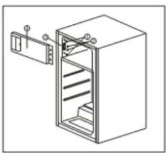 PKM KS 120.4 - Reversing freezer door (only for appliance KS-120.4A+ EB) - 1