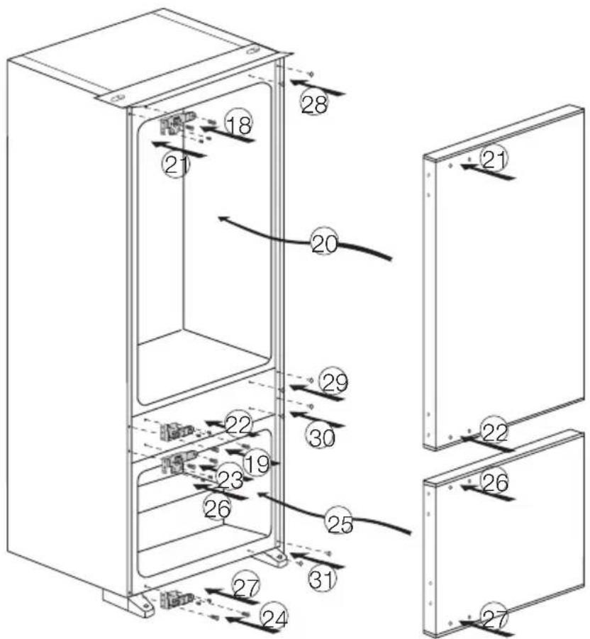 BLOMBERG KNM 1551 IF - Ovien uudelleen sijoitus Etene numerojärestyksessä - 2