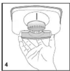 BLOMBERG KNM 1551 IF - Replacing the interior light bulb - 4