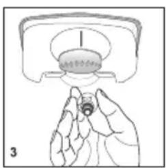 BLOMBERG KNM 1551 IF - Replacing the interior light bulb - 3