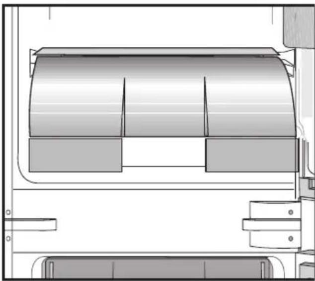 BLOMBERG KNM 1551 IF - Kjoleskapsdel - 1