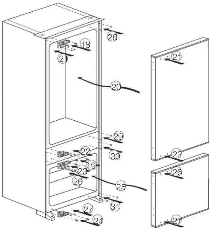 BLOMBERG KNM 1551 IF - Türanschlag umkehren - 2