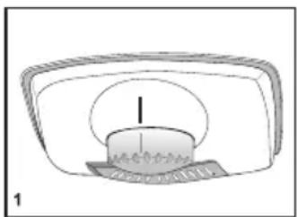 BLOMBERG KNM 1551 IF - Replacing the interior light bulb - 1