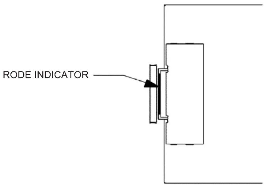CONTINENTAL EDISON CERBC204EAP - "Deur open"-indicator (voor koelkasten met enkele deur met diepvriescompartment) - 1