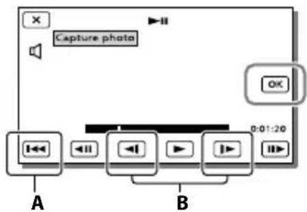 SONY HDRPJ430E - Capture de photos à partir d'un film (Modèles avec mémoire interne ou modèles avec fonction d'entrée USB) - 2