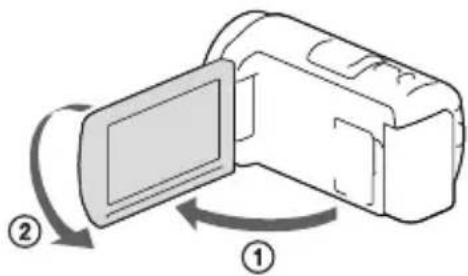 SONY HDRPJ430E - Per visualizzare gli elementi sullo schermo LCD - 3