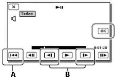 SONY HDRPJ430E - Teilen eines Films - 2
