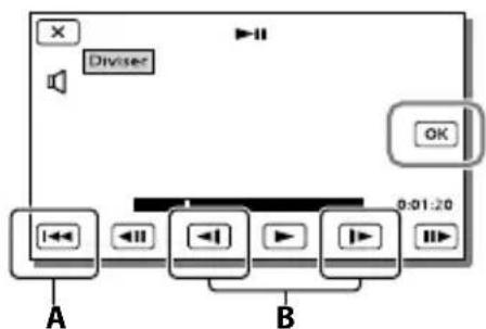SONY HDRPJ430E - Division d'un film - 2