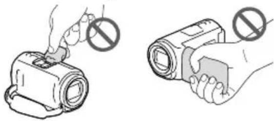 SONY HDRPJ430E - Betrieb und Pflege - 1