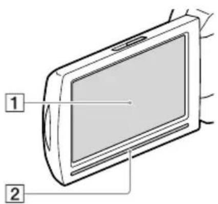 SONY HDRPJ430E - Parti e controlli - 2