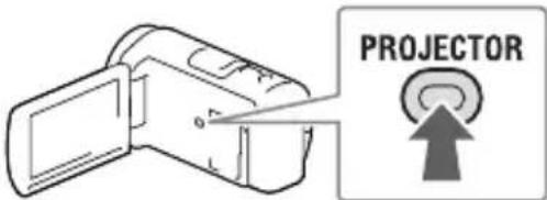 SONY HDRPJ430E - Uso del proiettore incorporato (Modelli con proiettore) - 2