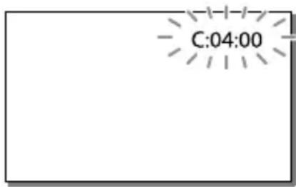 SONY HDRPJ430E - Code d'autodiagnostic/ Indicateurs d'avertissement - 1
