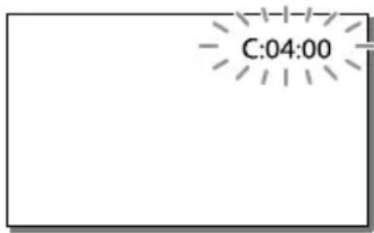 SONY HDRPJ430E - Anzeige der Selbstdiagnose/ Warnanzeigen - 1
