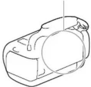 SONY HDRPJ430E - Para confirmar o nome do modelo da câmara de vídeo - 1