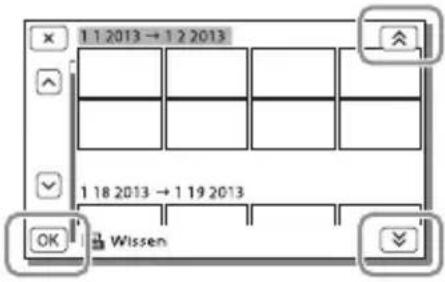 SONY HDRPJ430E - Alle films/foto's met de geselecteerde datum in één keer wissen - 1