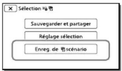 SONY HDRCX270E - Sauvegarde de la Lecture de la selection en qualite d'image HD (Enreg. de scenario) - 1