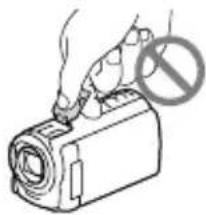 SONY HDRCX270E - Betrieb und Pflege - 1