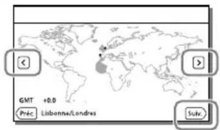 SONY HDRCX270E - Mise sous tension et réglage de la date et de l'heure - 2