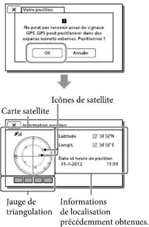 SONY HDRCX270E - Sélectionnez OK - 1