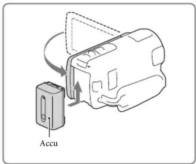 SONY HDRCX270E - De accu opladen - 1