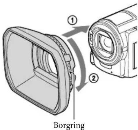 SONY HDRCX270E - De lenskap bevestigen (HDR-CX570E/CX580E/ CX580VE/PJ580E/PJ580VE/PJ600E/PJ600VE) - 1