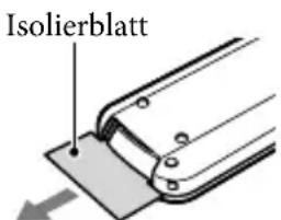 SONY HDRCX270E - Hinweise zur drahtlosen   Fernbedienung (HDR-PJ260E/   PJ260VE/PJ580E/PJ580VE/PJ600E/   PJ600VE) - 1