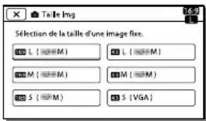 SONY HDRCX270E - Vérification de la qualité d'image pour les photos - 1