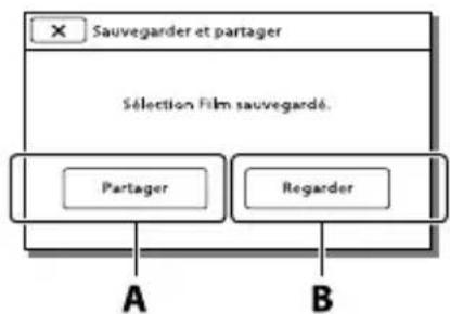 SONY HDRCX270E - Conversion du format de données en qualité d'image STD (Sélection Film) - 1