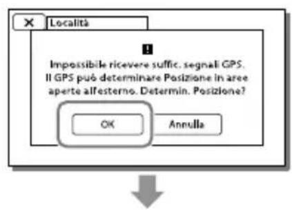 SONY HDRCX270E - Controllo dello stato della triangolazione - 1