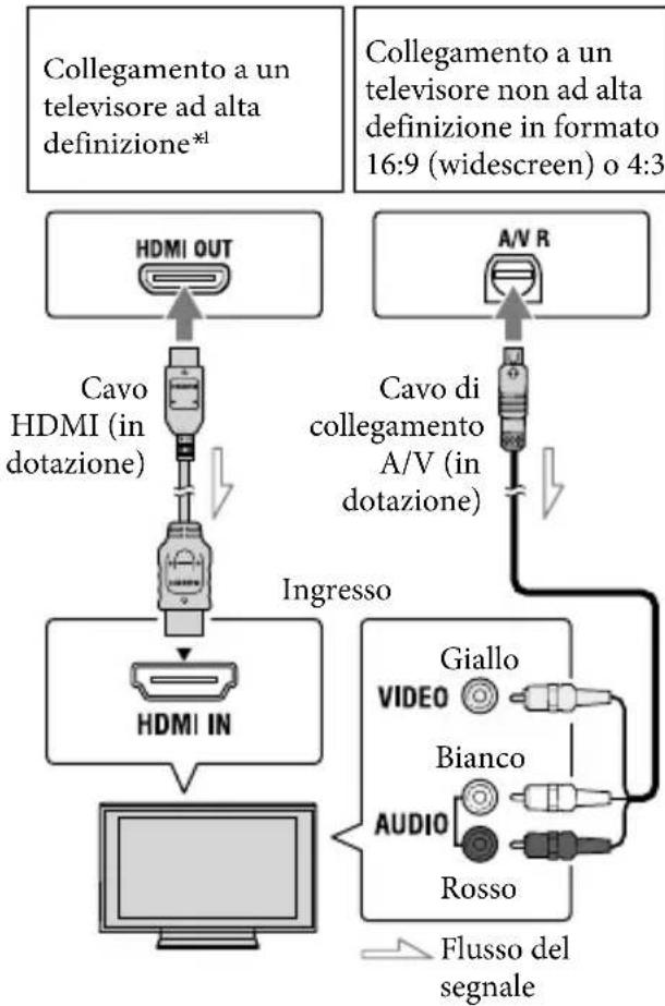 SONY HDRCX270E - Riproroduzione di immagini su un teilevisore - 1