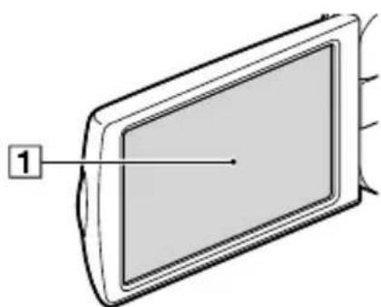 SONY HDRCX270E - Eléments et commandes - 7