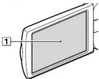 SONY HDRCX270E - Teile und Bedienelemente - 7