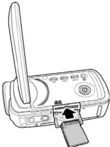 SILVERCREST SCAZ 5.00 A1 - Insertion de la carte SD - 3